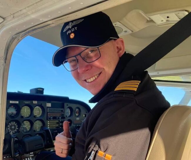 Casper Ryborg Simmelsgaard er en af idemændene bag Fly In Bio. Foto: Privat