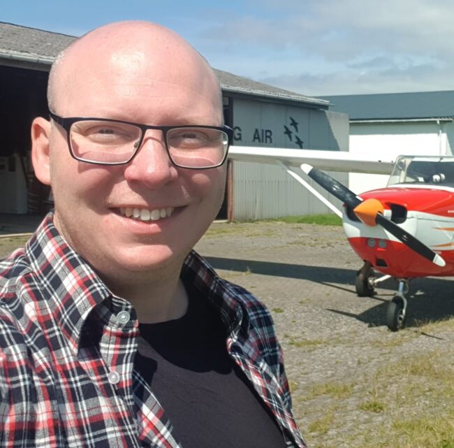 Casper Ryborg Simmelsgaard er en af idemændene bag Fly In Bio. Foto: Privat
