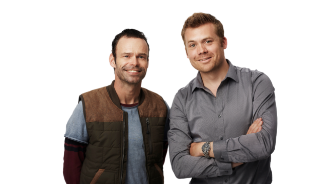 Mick Øgendahl og instruktør Rasmus Heide kommer til SVEND Filmdage