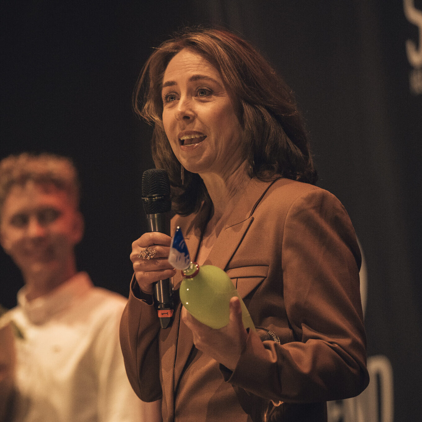 Sofie Gråbøl modtager SVEND-prisen 2022. Foto: Andreas Bastiansen