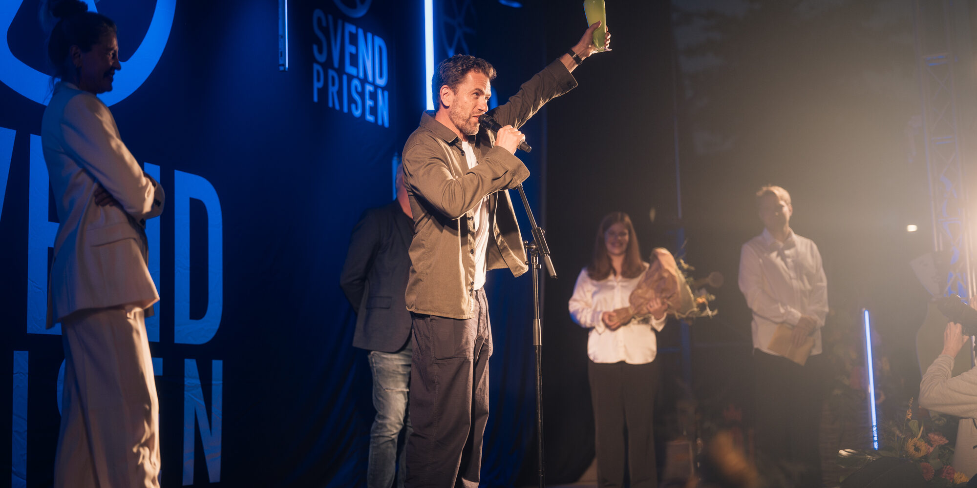 SVEND Prisen – Årets mandlige skuespiller Nikolaj Lie Kaas, for Vejen Hjem (Foto: Andreas Bastiansen)